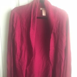 ANTHROPOLOGIE TULLE Sweater Cardigan. Large